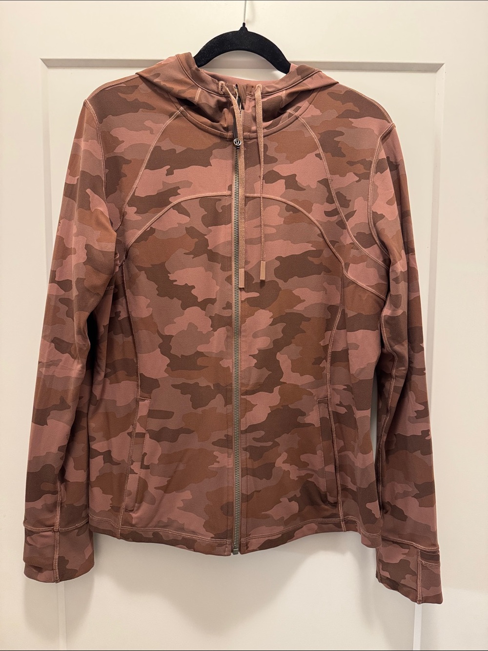 lululemon athletica Align Define Nulu * Retired* Camo Zip Up. 16. Like New!🔥